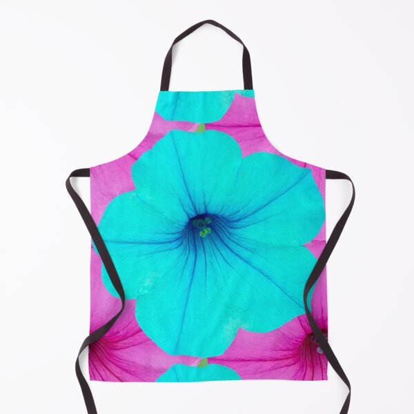 Item preview, #4 Macro Pink Petunia Photography / Large BLUE Petunia Photography / Pink Floral Photography / Blue Floral Photography designed and sold by Victoria Rose.