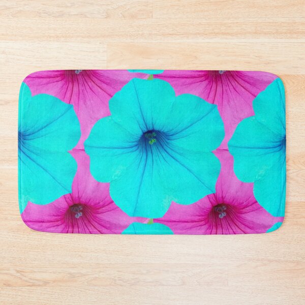 Item preview, #4 Macro Pink Petunia Photography / Large BLUE Petunia Photography / Pink Floral Photography / Blue Floral Photography designed and sold by Victoria Rose.