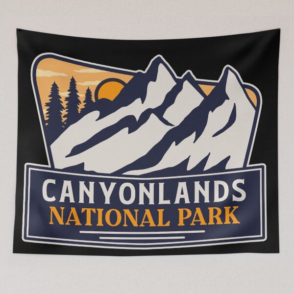 Item preview, Canyonlands National Park designed and sold by graphic-map.