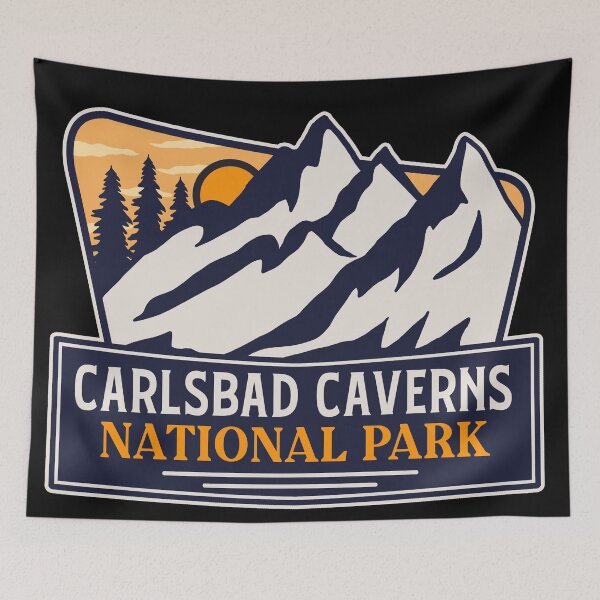 Item preview, Carlsbad Caverns National Park designed and sold by graphic-map.