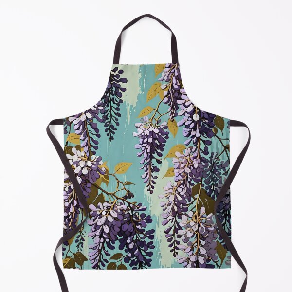 Item preview, Wisteria Retro Style Abstract Cottagecore Art 3 designed and sold by taiche.