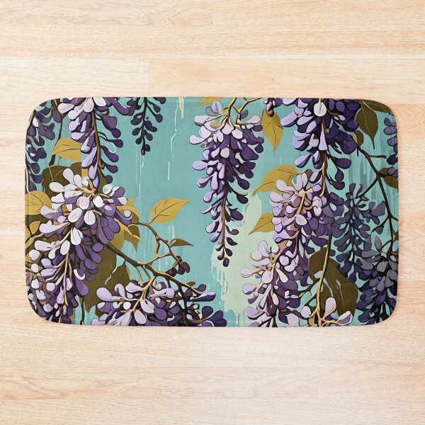 Item preview, Wisteria Retro Style Abstract Cottagecore Art 3 designed and sold by taiche.