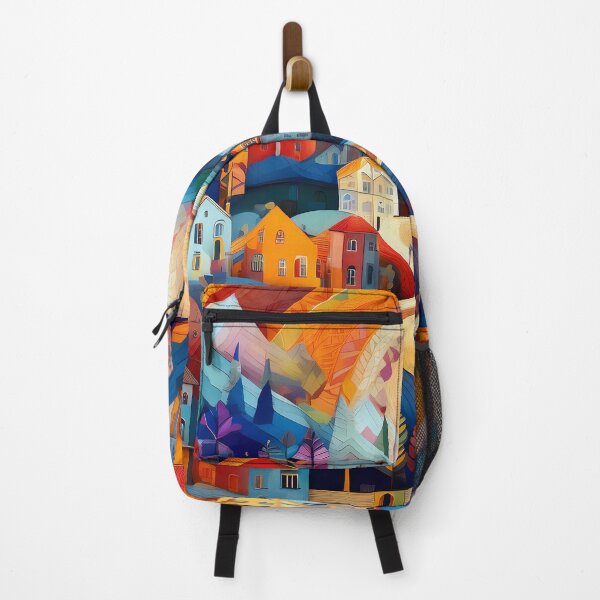 Item preview, Abstract town designed and sold by rainsdesigns.