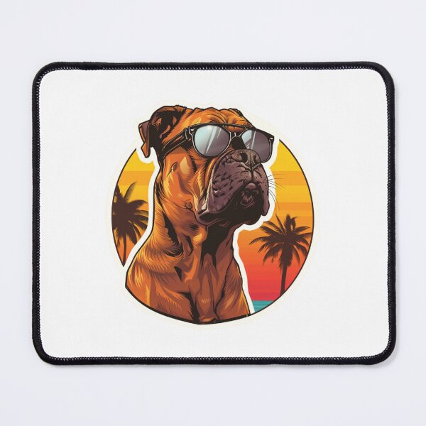 Item preview, Dog Palms and Sunglasses designed and sold by NicolasGlowArt.