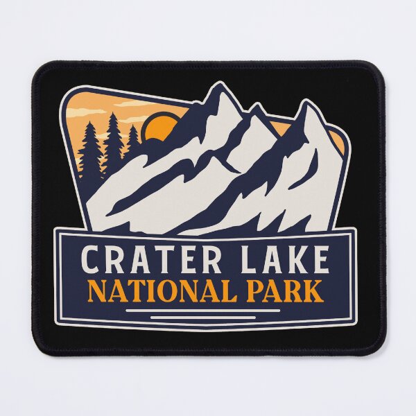 Item preview, Crater Lake National Park designed and sold by graphic-map.