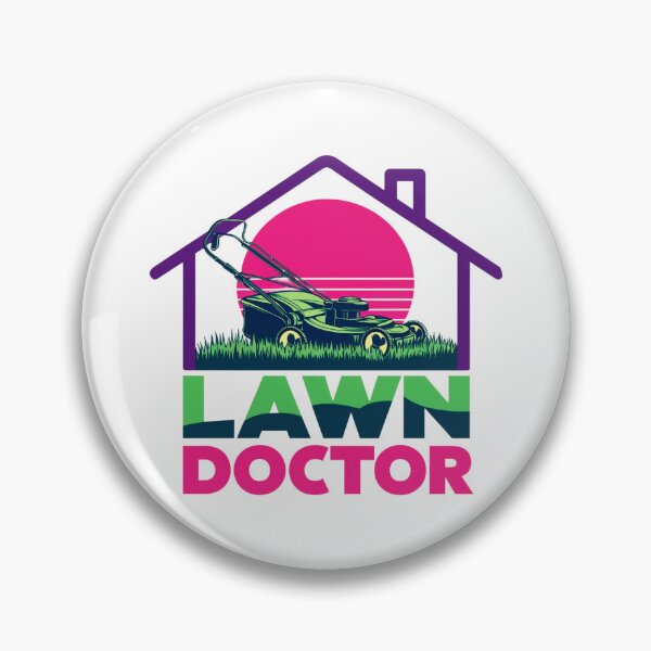 Artikelvorschau, Retro Lawn Doctor – Vintage Rasenpflege-Design entworfen und verkauft von MotivaChic.