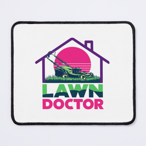 Item preview, Retro Lawn Doctor – Vintage Lawn Care Design  designed and sold by MotivaChic.