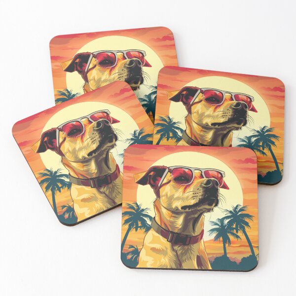 Item preview, Summer Vibe Dog designed and sold by NicolasGlowArt.