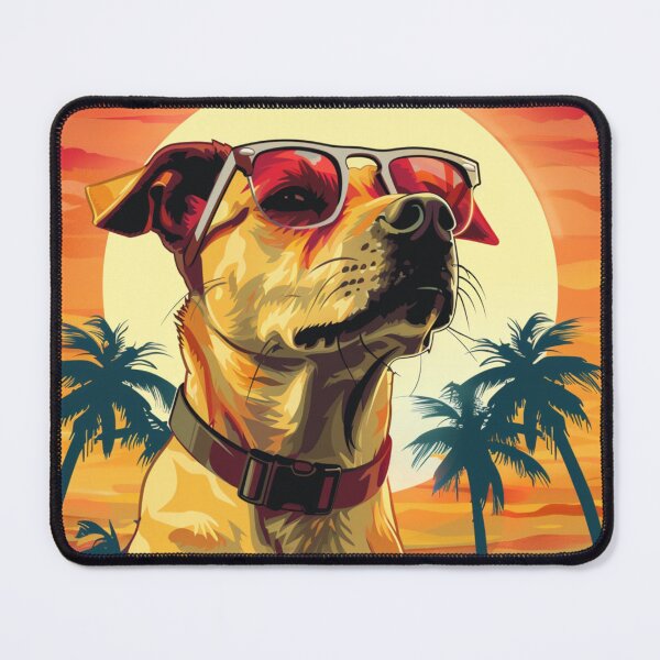 Item preview, Summer Vibe Dog designed and sold by NicolasGlowArt.