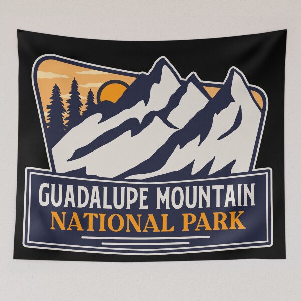 Item preview, Guadalupe Mountain National Park designed and sold by graphic-map.