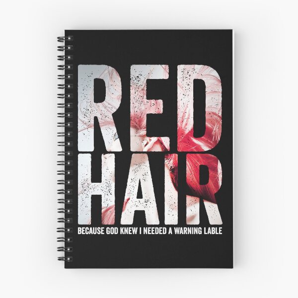 Item preview, Red Hair because god knew I needed a warning label designed and sold by HorizonDesignz.