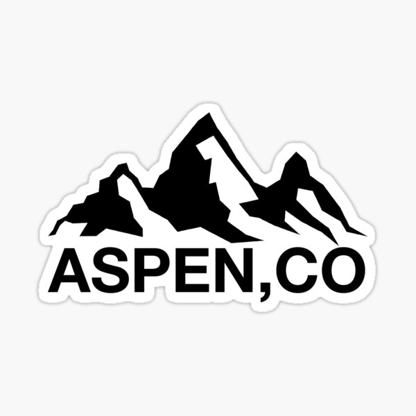 Aspen Colorado ! Denver Colorado Forest Sticker