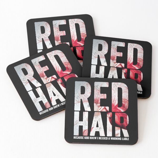 Item preview, Red Hair because god knew I needed a warning label designed and sold by HorizonDesignz.