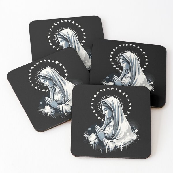 Item preview, Our Lady of Lourdes Saint Mary Powerful Symbol Mother Mary designed and sold by Dressed For  Duty.