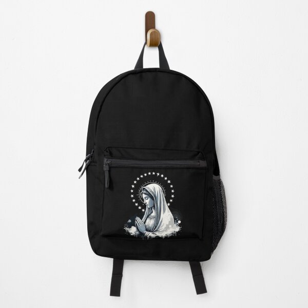 Item preview, Our Lady of Lourdes Saint Mary Powerful Symbol Mother Mary designed and sold by Dressed For Duty.