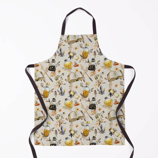 Item preview, Witchcraft watercolor botanical pattern green designed and sold by MonochromeEcho.