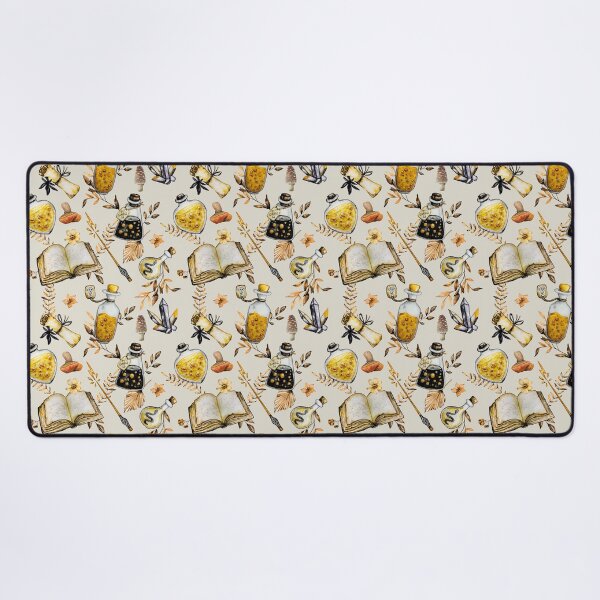 Item preview, Witchcraft watercolor botanical pattern green designed and sold by MonochromeEcho.