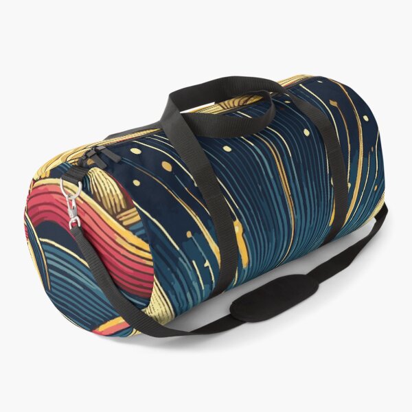Item preview, Art Deco Sky - Red, Yellow, Blue Colors with Open Space designed and sold by Nataliya Kretsu.