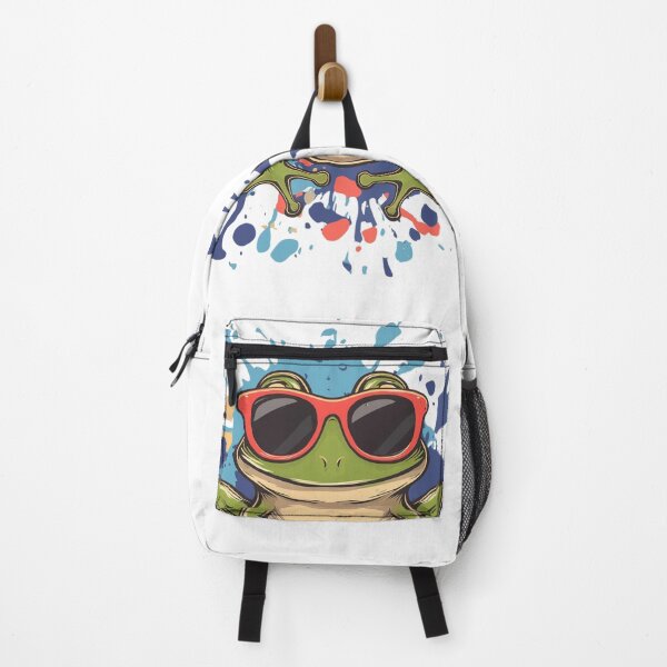 Item preview, Beautiful frog swimming and wearing sunglasses designed and sold by mutarid.