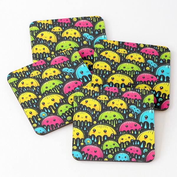 Item preview, Kawaii Rainy Day Pattern designed and sold by DreamCraze.