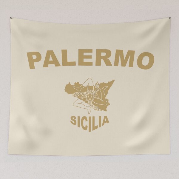 Item preview, Palermo Sicilia Trinacria map designed and sold by studioss76.