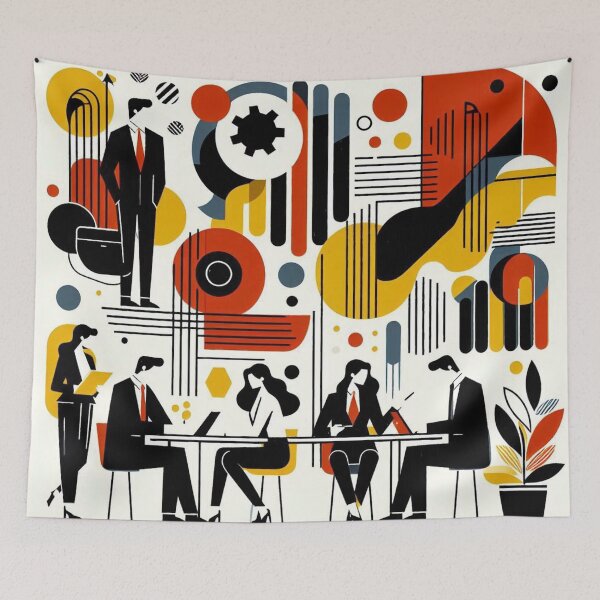Item preview, Co-workers  designed and sold by Nataliya Kretsu.