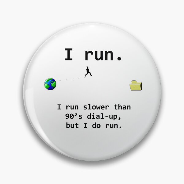 Item preview, I run ... slowly designed and sold by Bungyheart.