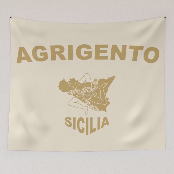 Item preview, Agrigento Sicilia Trinacria map designed and sold by studioss76.