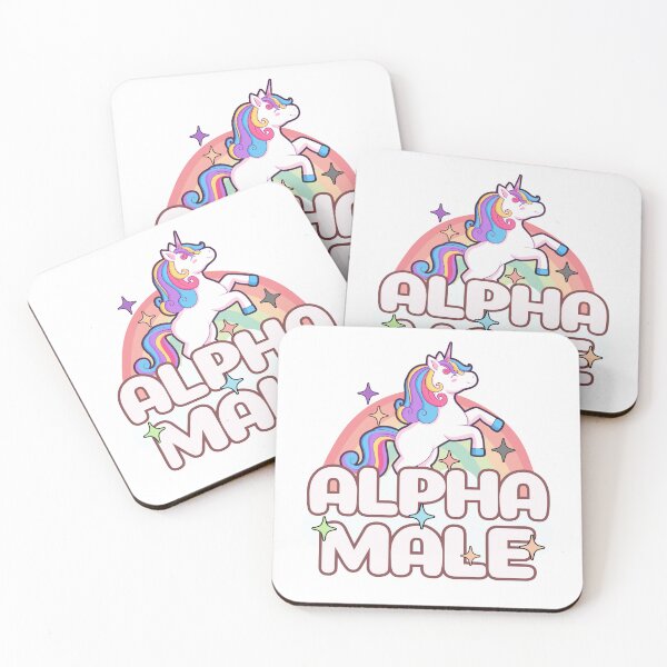 Item preview, Alpha Male Unicorn and Rainbow, Womens Cute Animals, Funny  Animals, Weird Cute Tee designed and sold by SnuggleSafari.