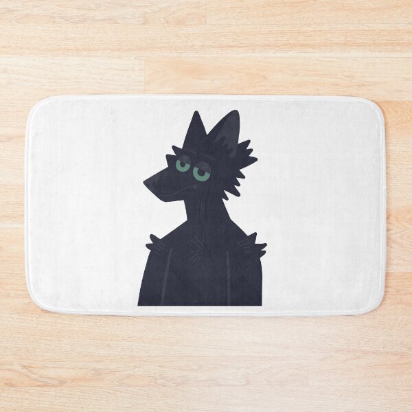 Item preview, unimpressed wolf designed and sold by PineConesShop.