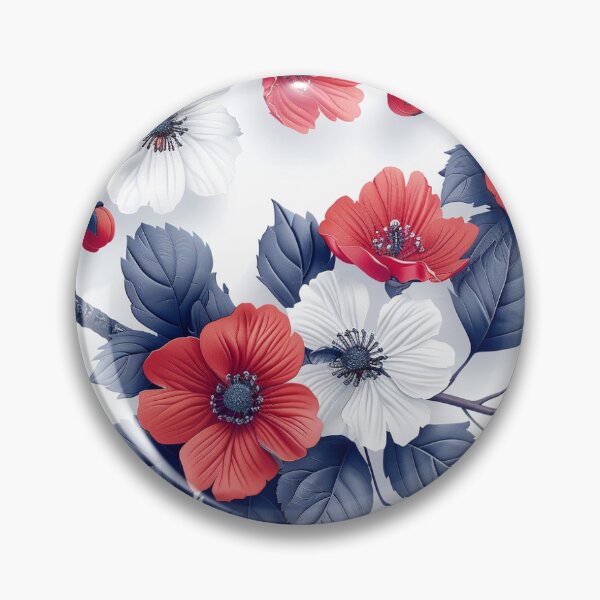 Item preview, Red and white designed and sold by Loop-De-Loop.
