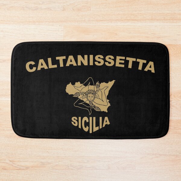 Item preview, Caltanissetta Sicilia Trinacria map designed and sold by studioss76.