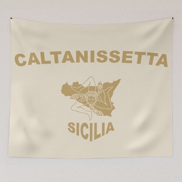 Item preview, Caltanissetta Sicilia Trinacria map designed and sold by studioss76.