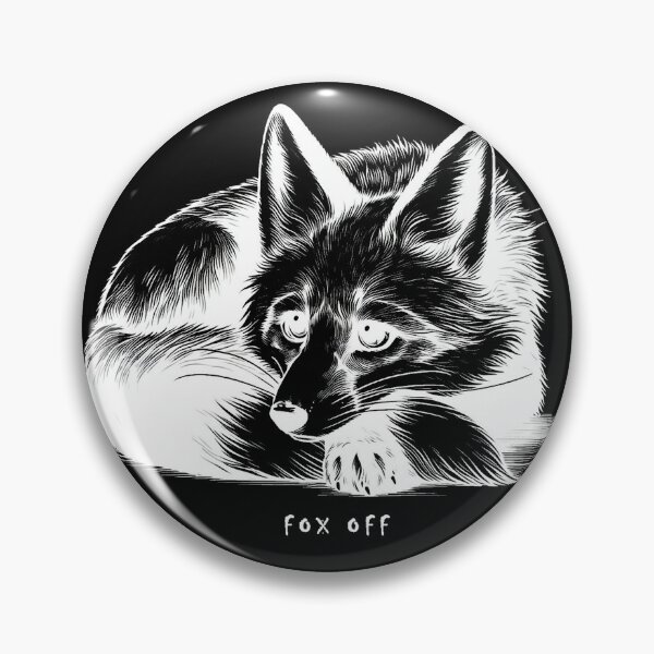 Item preview, fox off (white) designed and sold by Oryartil.