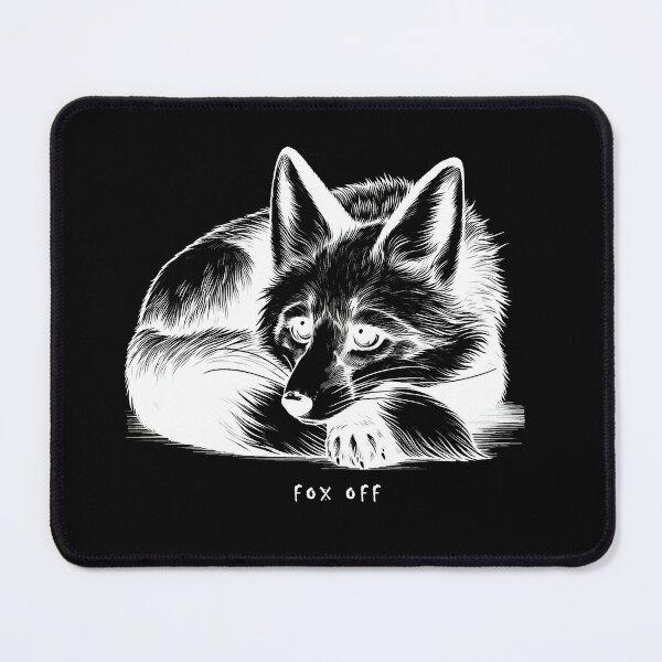 Item preview, fox off (white) designed and sold by Oryartil.
