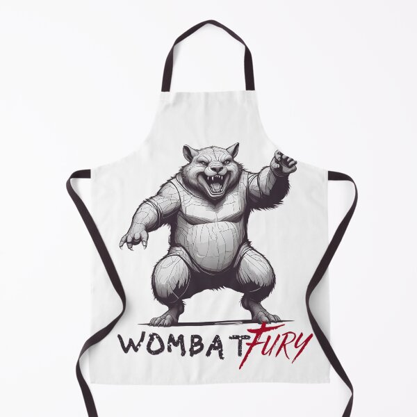 Item preview, Wombat Fury designed and sold by pUNKnown.