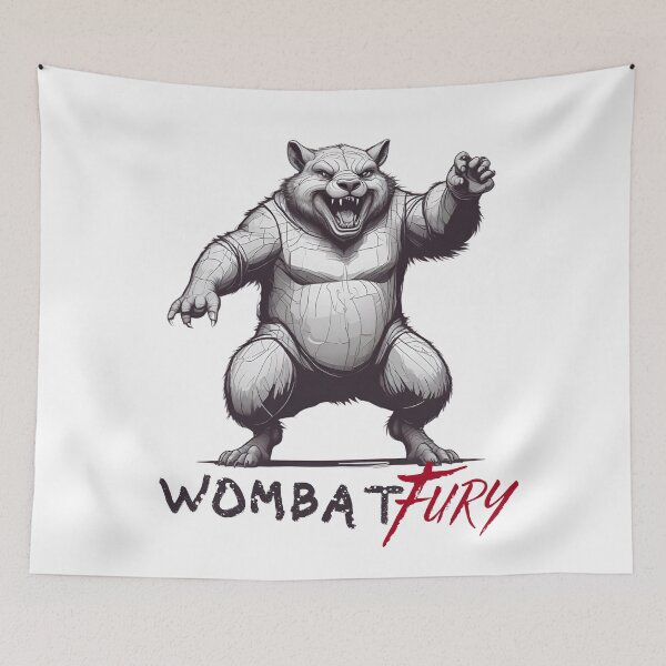 Artikelvorschau, Wombat-Wut entworfen und verkauft von pUNKnown.