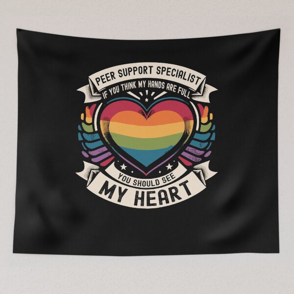 Item preview, Peer Support Specialist Appreciation Recovery Advocate designed and sold by Dressed For Duty.