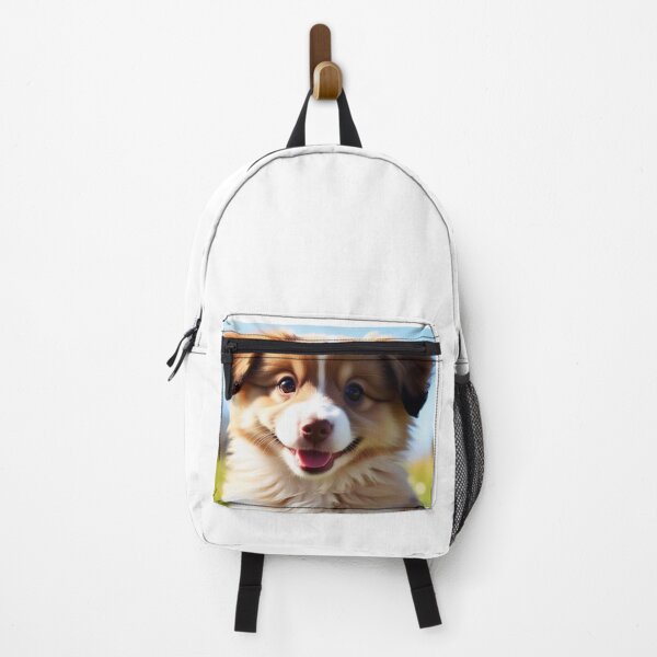 Item preview, A fluffy puppy looking at the camera in AI Drawing designed and sold by TatStudio55.