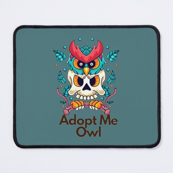 Item preview, Adopt Me Owl Owl With Skull designed and sold by QuirkByLgnatius.