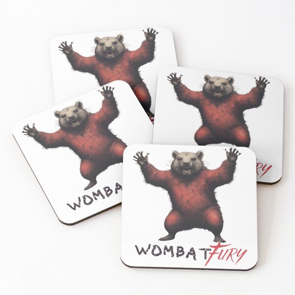 Item preview, Wombat Fury designed and sold by pUNKnown.