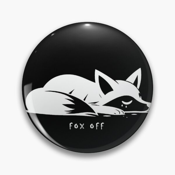 Item preview, fox off (white) designed and sold by Oryartil.