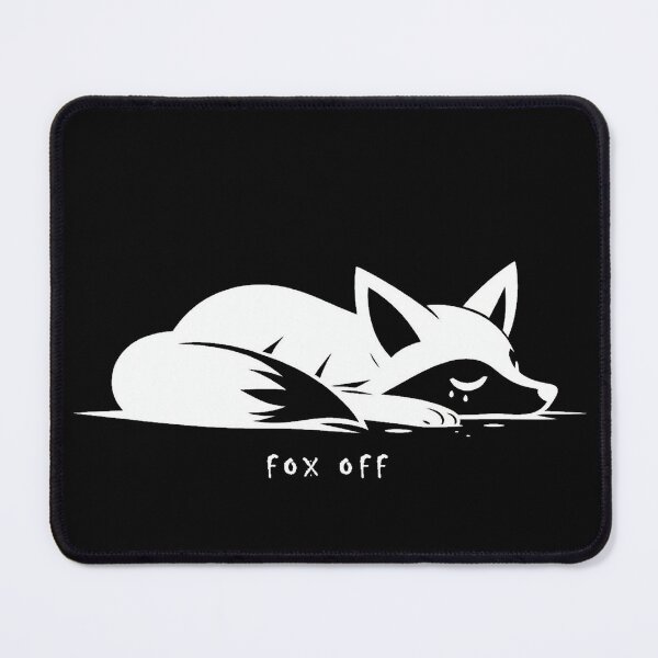 Item preview, fox off (white) designed and sold by Oryartil.
