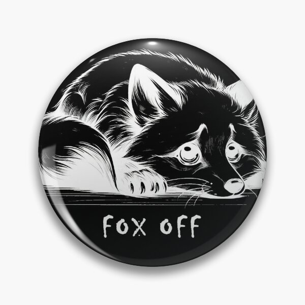 Item preview, fox off (white) designed and sold by Oryartil.