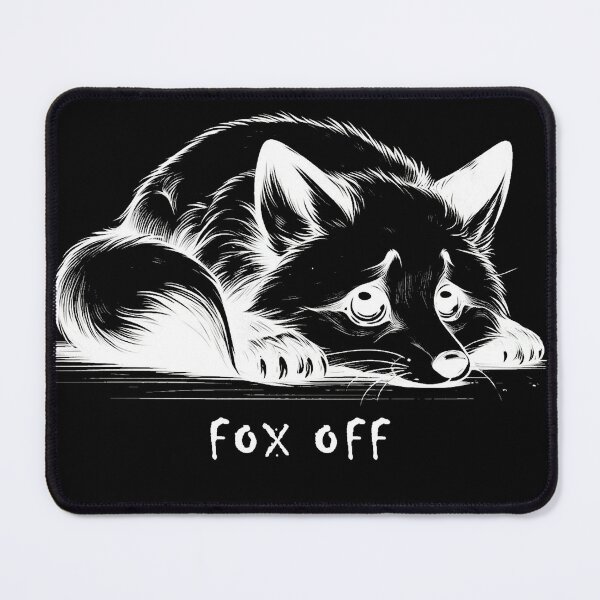 Item preview, fox off (white) designed and sold by Oryartil.