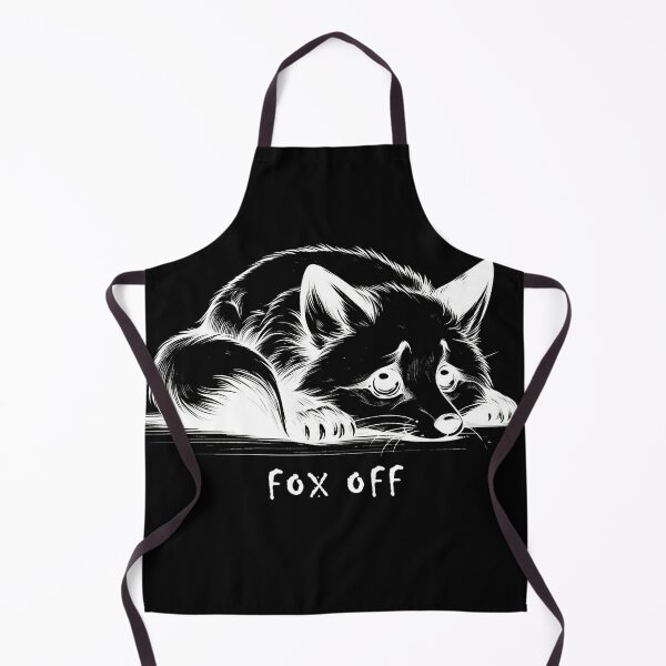 Item preview, fox off (white) designed and sold by Oryartil.