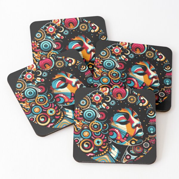 Item preview, Afro-Style Woman Ethno-Vibrant Fusion designed and sold by Indoni.
