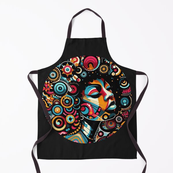Item preview, Afro-Style Woman Ethno-Vibrant Fusion designed and sold by Indoni.