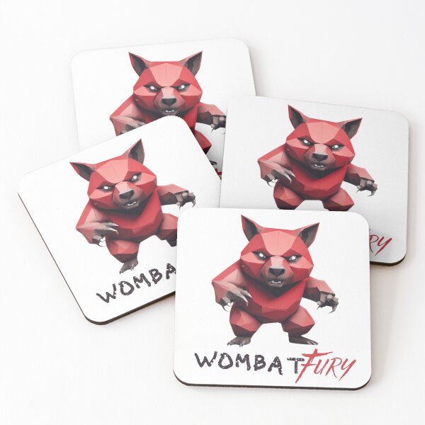 Item preview, Wombat Fury designed and sold by pUNKnown.