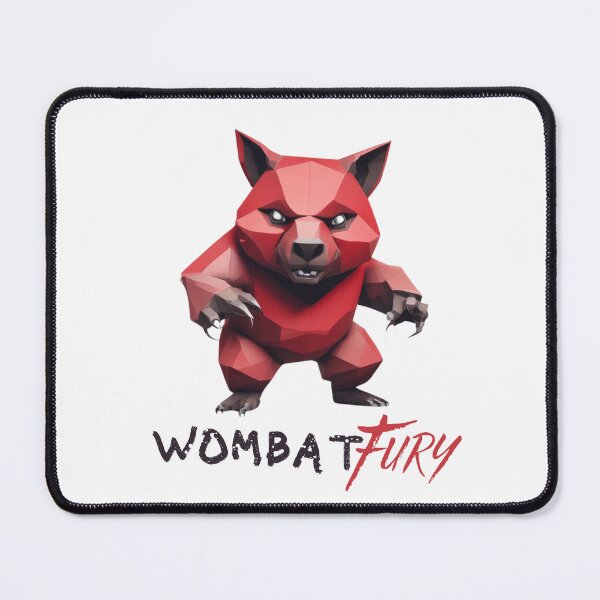 Item preview, Wombat Fury designed and sold by pUNKnown.